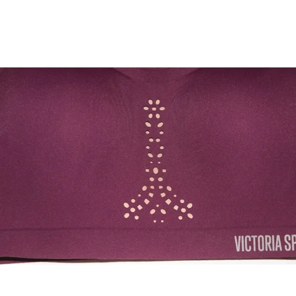 Victoria Sport Angel Max Purple Cut Out Sports Bra Maximum Support 32D - Picture 3 of 5